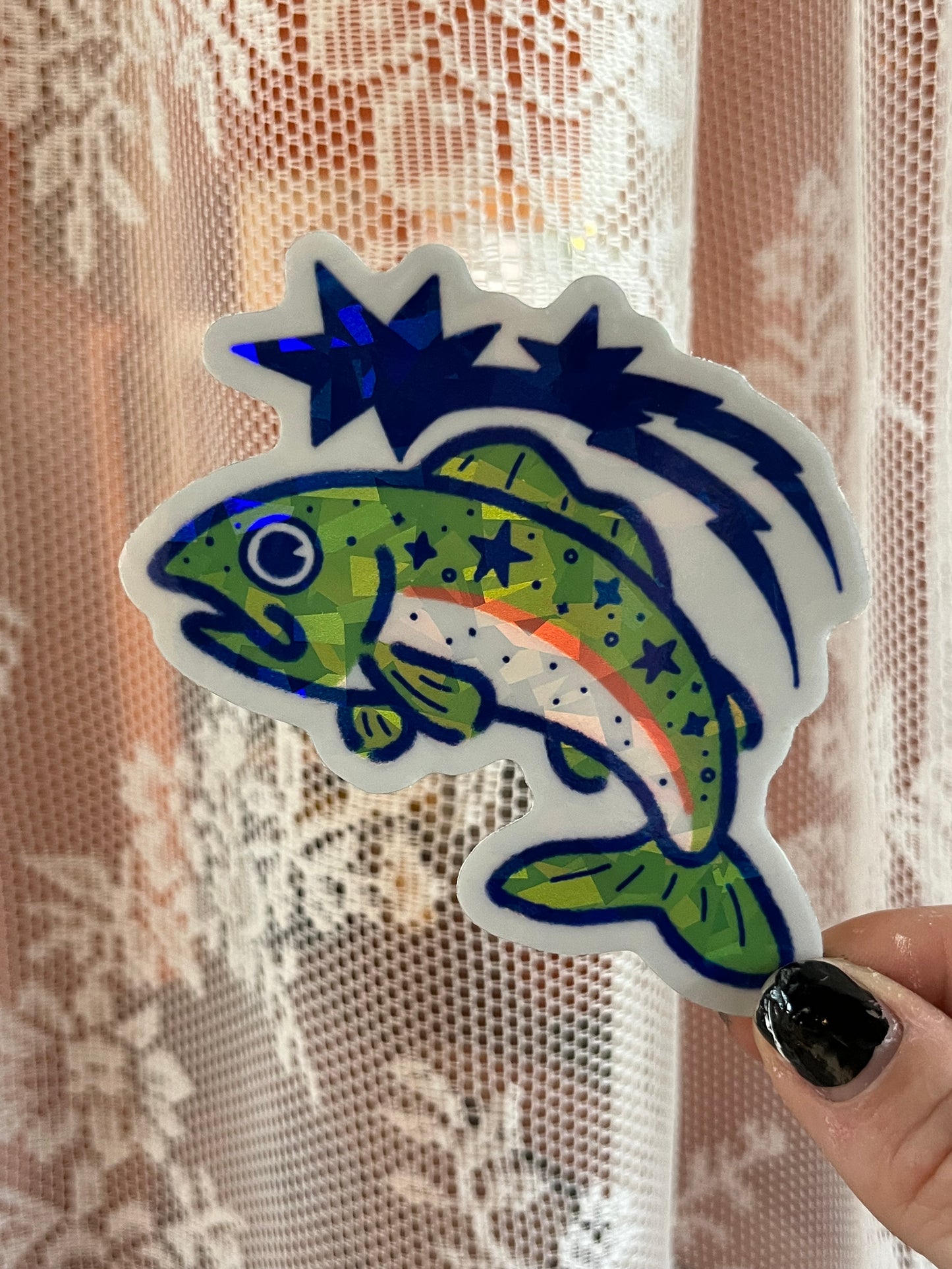 trout sticker