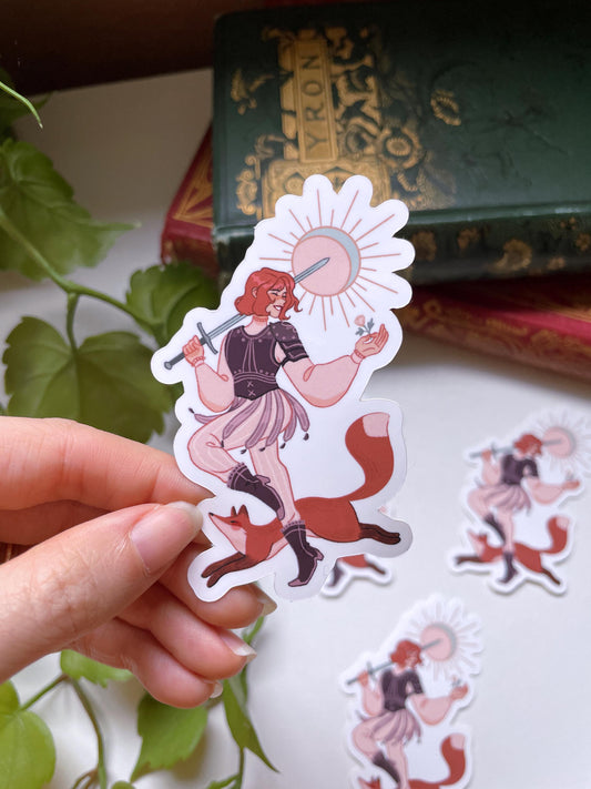 The Fool vinyl sticker