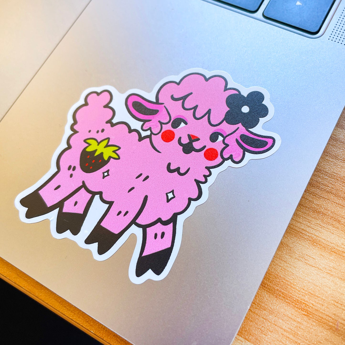 little lamb sticker