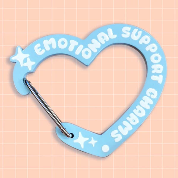 Emotional Support Charms carabiner