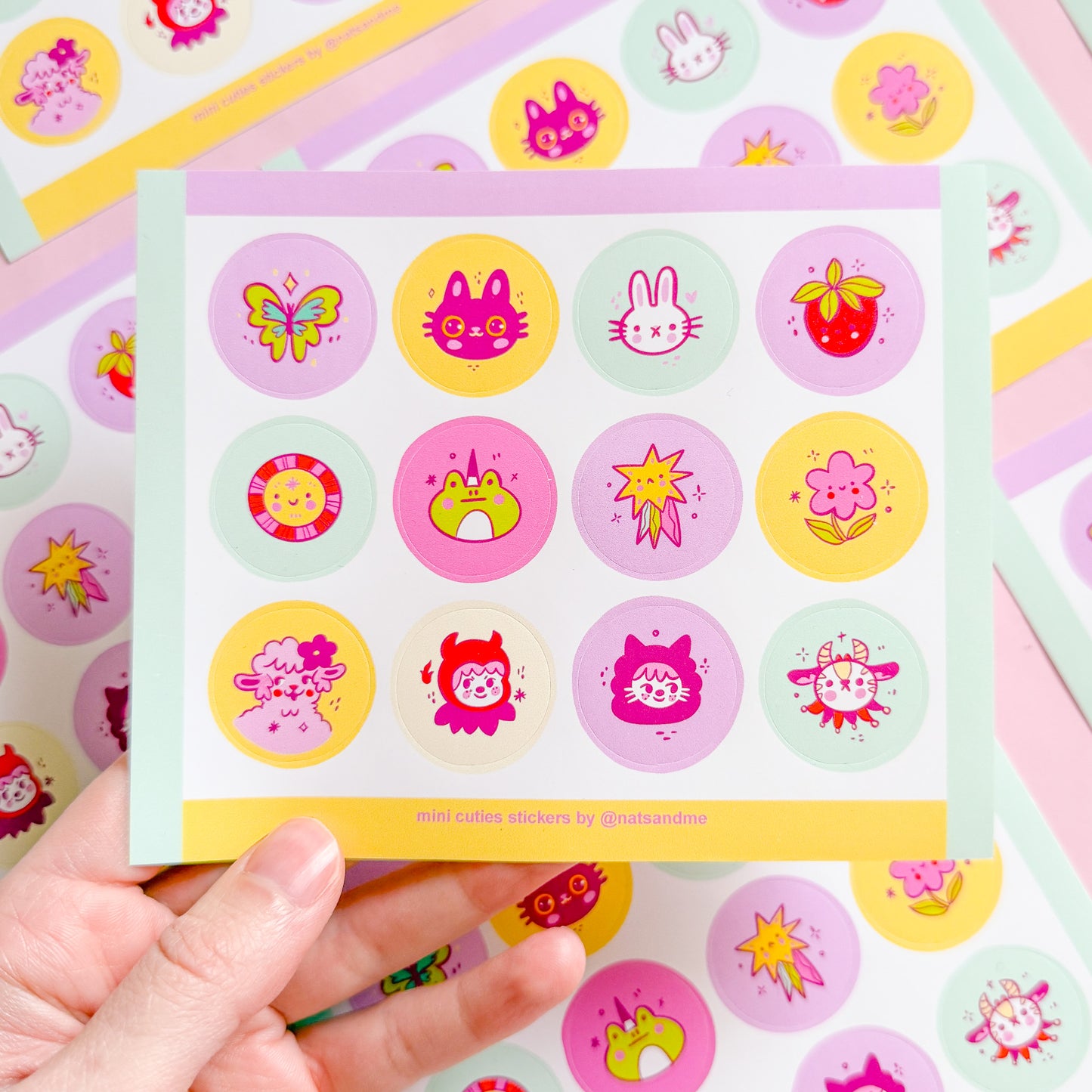 Mini Cute Guys ✷ Sticker Sheet