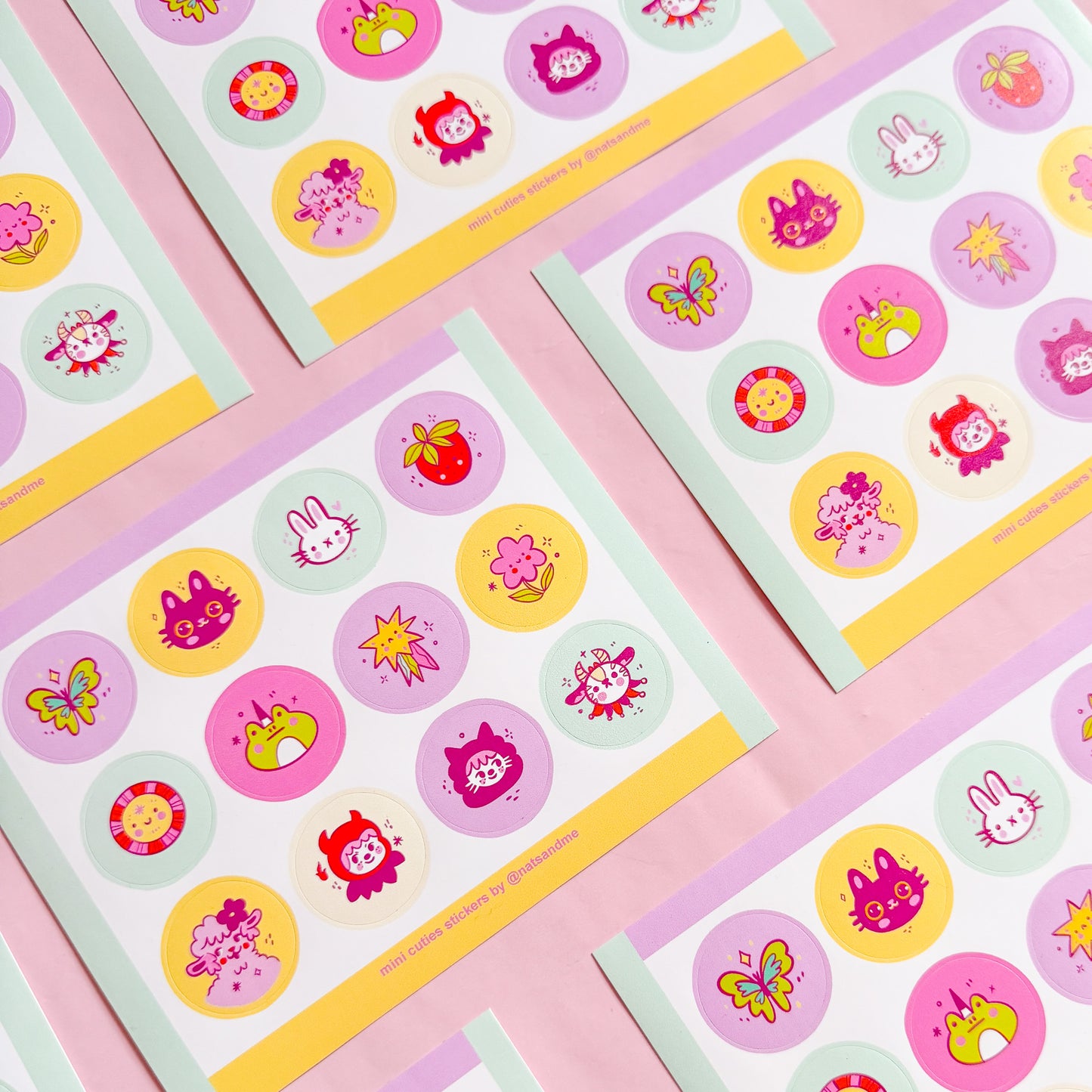 Mini Cute Guys ✷ Sticker Sheet