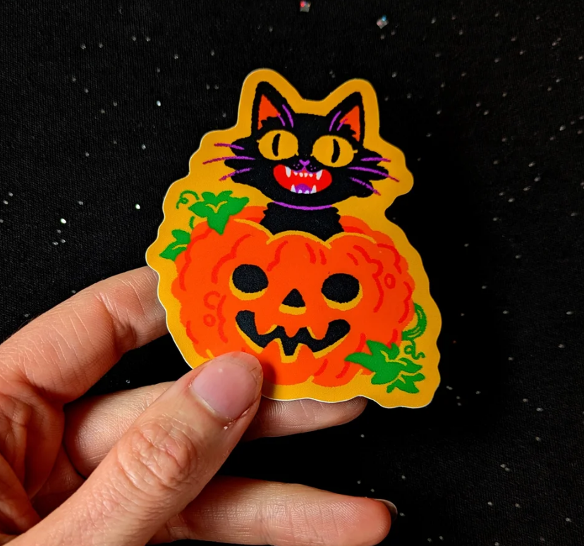 Pumpkin Surprise sticker