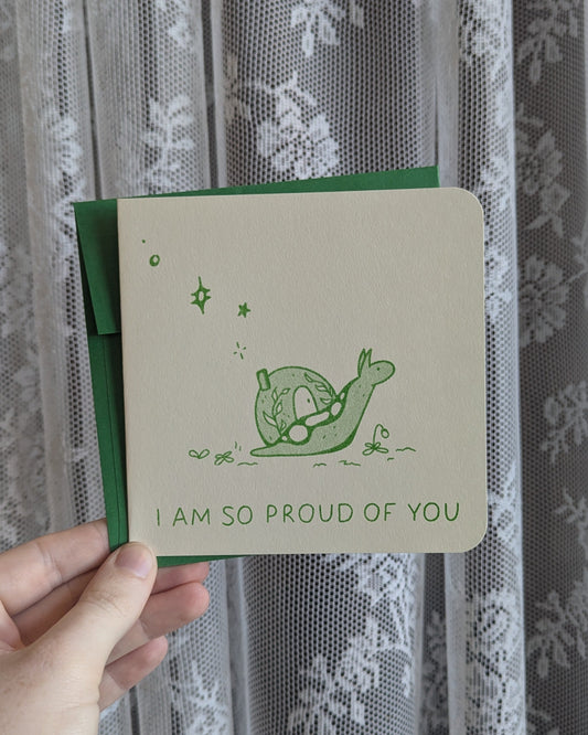 i am so proud of you snouse riso card