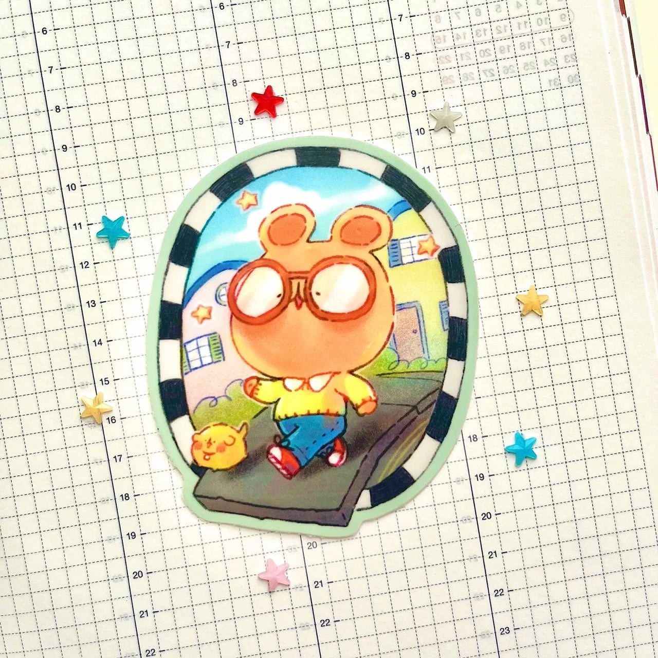 Arthur sticker – Sonny's House