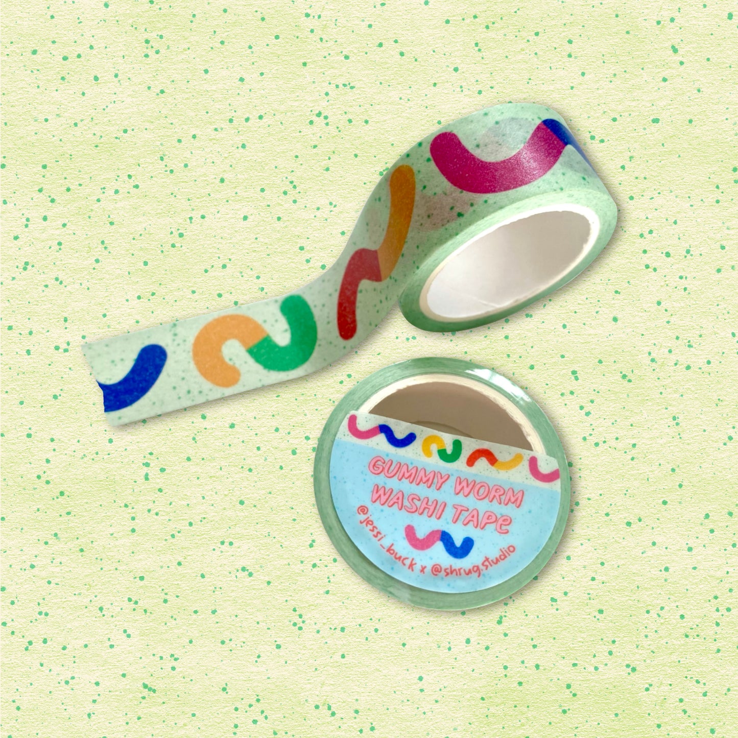 Gummy Worm washi tape
