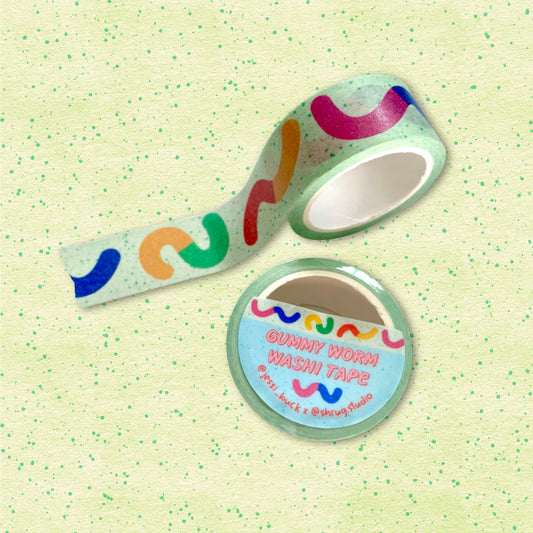 Gummy Worm washi tape