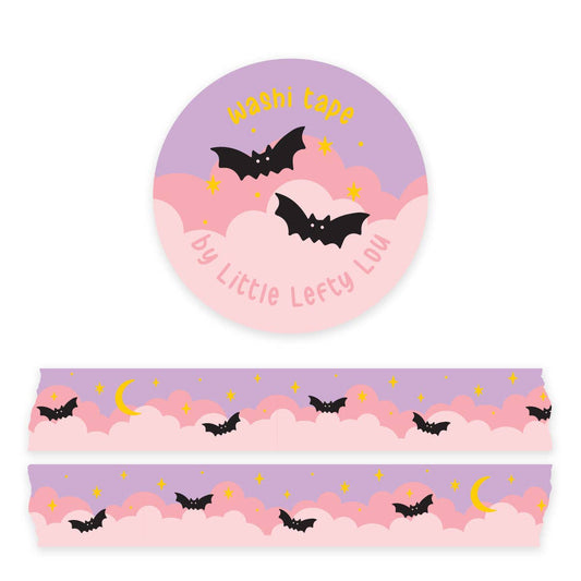 Bats In The Clouds Washi Tape