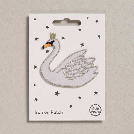 Iron on Patch  Swan