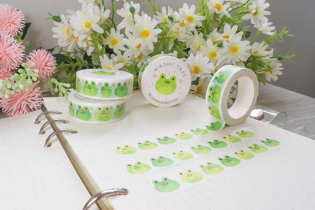 Frogs Washi Tape