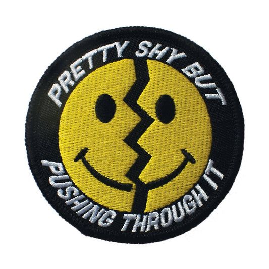 Pretty Shy Embroidered Patch