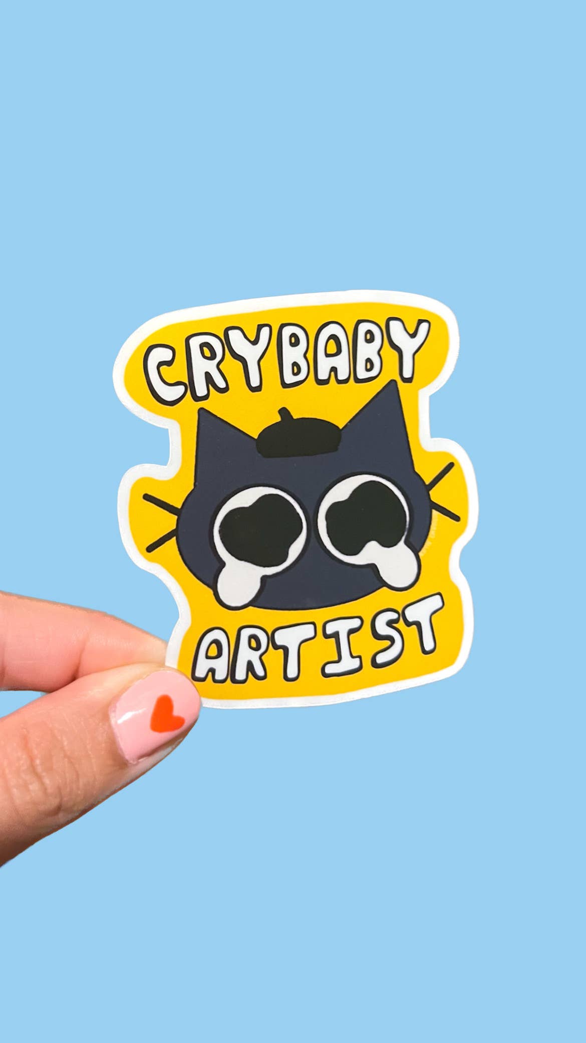 Crybaby Artist Sticker